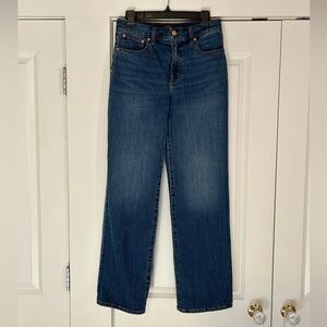 J. Crew Dark Blue Flare & Wide Leg Jeans